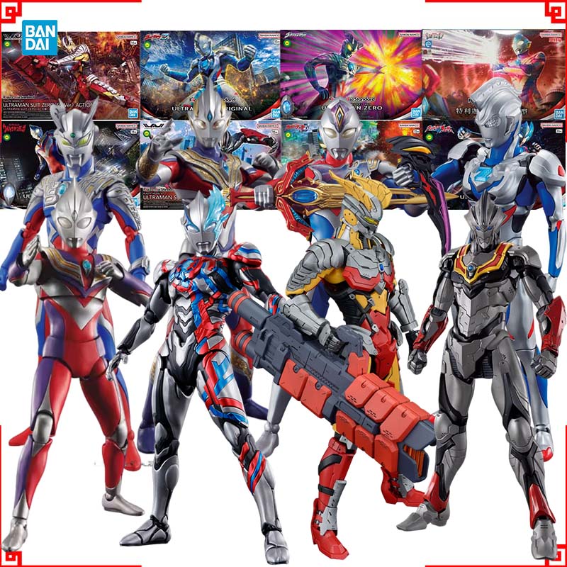 Model Kit Ultraman Zero - バンダイウルトラマンモデルキット FRS ティガマルチブラザーゼロ SC 悪ティガ Z