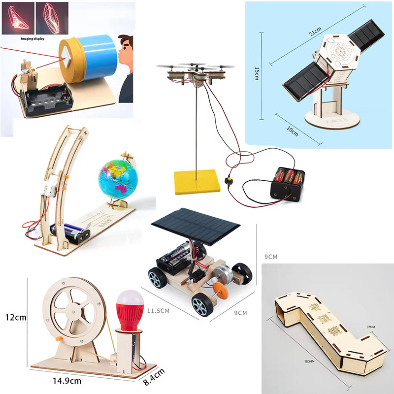 Model Kit Fantasy - 子供向けDIY科学玩具 教育科学実験キット モデル物理学 STEMプロジェクト パズルゲーム 学校実験用品