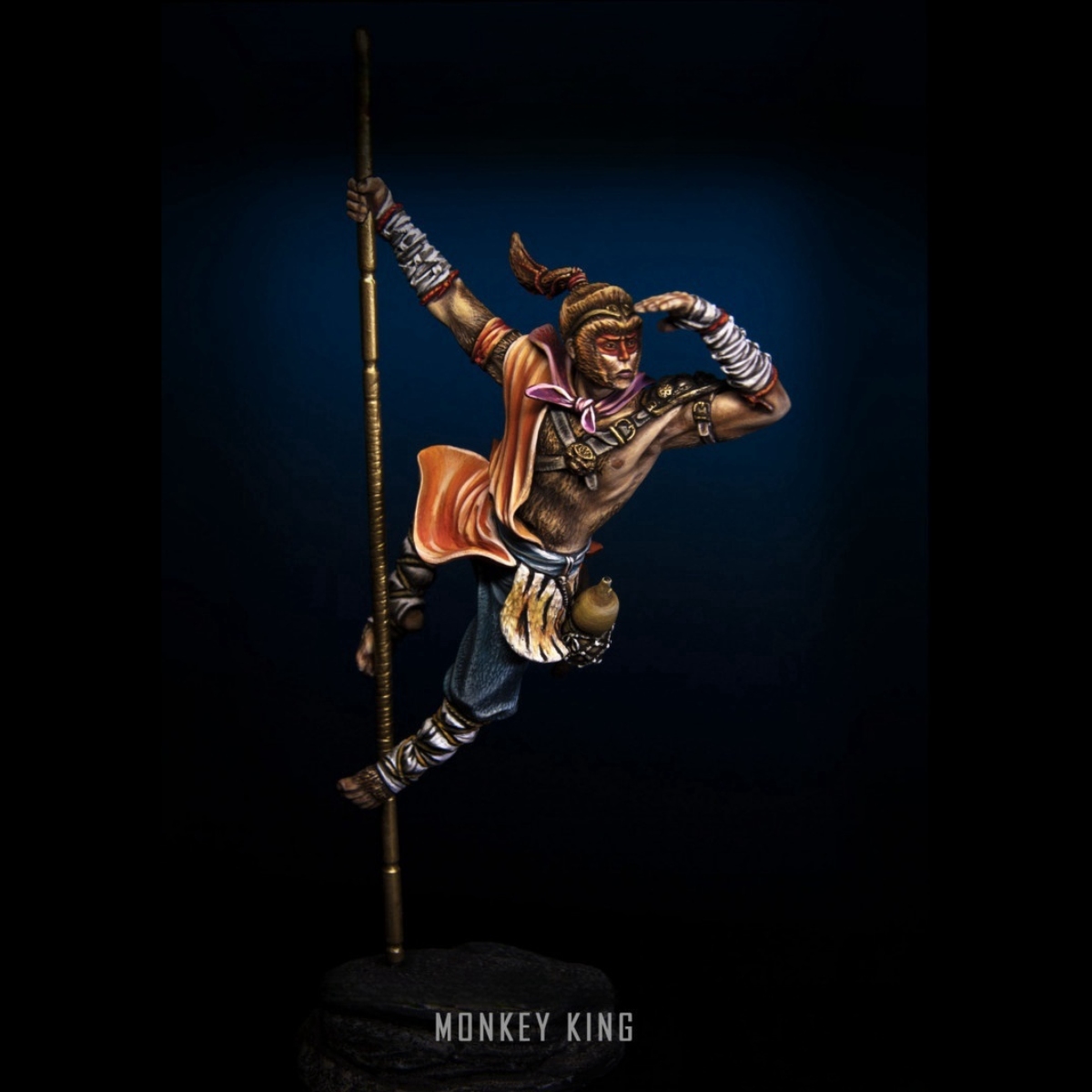 Model Kit Wukong - レジン製兵士モデル GK - 猿王 (孫悟空) -