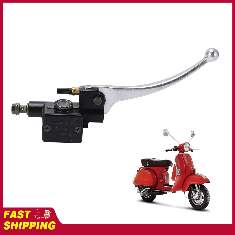 Model Kit Vespa - ブレーキクラッチシリンダー油圧ディスクブレーキポンプアセンブリ右上アルミニウム合金交換用ベスパ PX 125 200 スクーター用