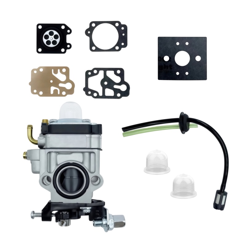 Model Kit Engine - BC430、BC520、CG430、CG520 43cc 52ccモデル用キャブレター、完全な芝刈り機エンジンキット