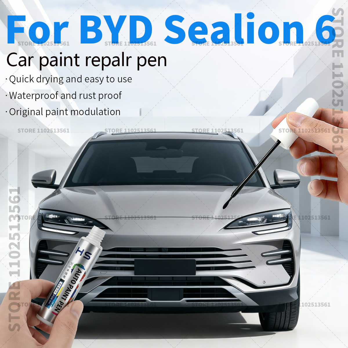 Paint Model Kit - ペイントリペアペン タッチアップ スクラッチリムーバー DIY カーアクセサリー 2023-2025