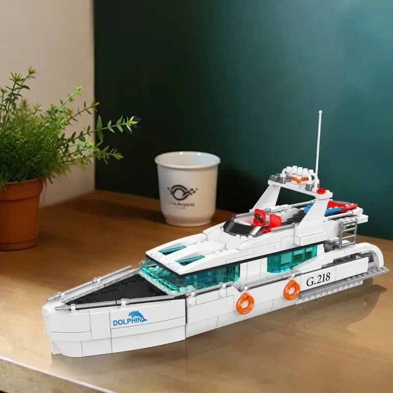 モールドキング 857ピース 10218 ホワイトドルフィン - Model Kit Yacht のレビューと価格