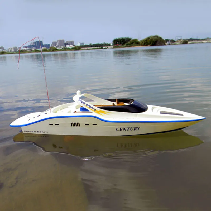 リモコン付き電動レーシングスピードボート,おもちゃ,RCデュ - Model Kit Yacht のレビューと価格