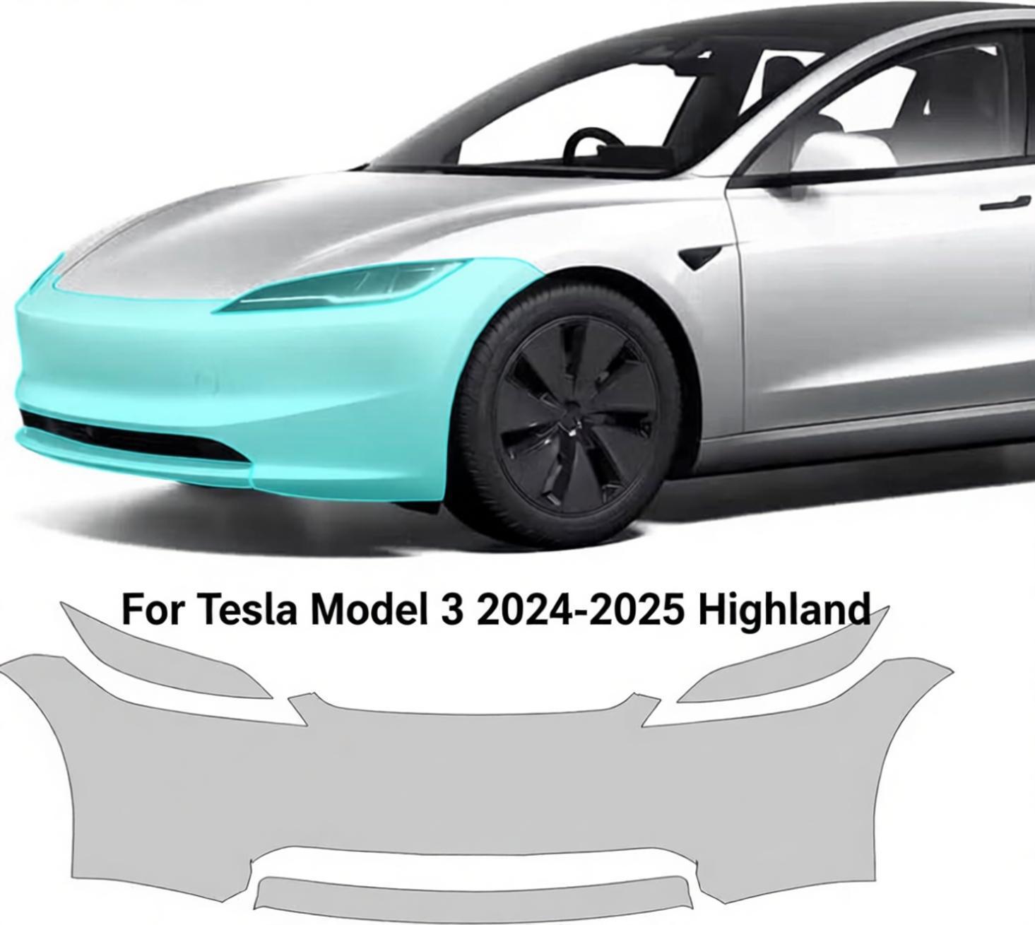 テスラ モデル3 2024-2025 ハイランド TPUバン - Paint Model Kit のレビューと価格