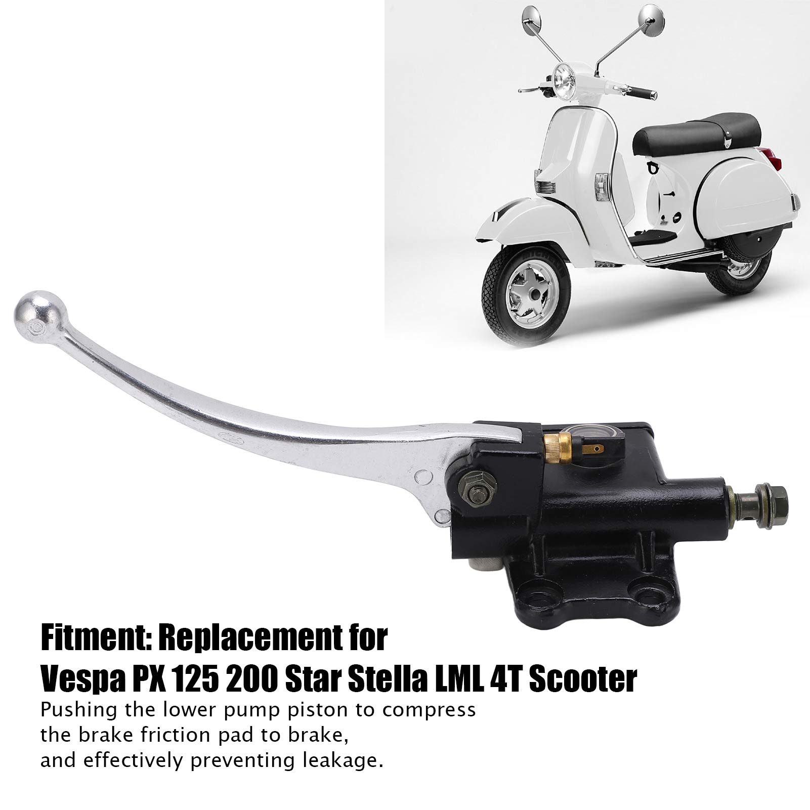 ブレーキクラッチシリンダー油圧ディスクブレーキポンプアセンブ - Model Kit Vespa のレビューと価格