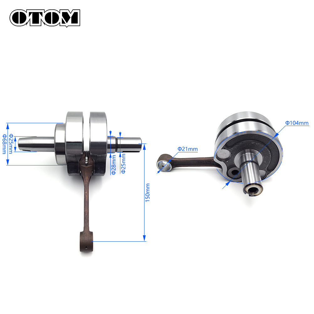 OTOM DT230 MT250 オートバイクランクシャフト - Model Kit Engine のレビューと価格