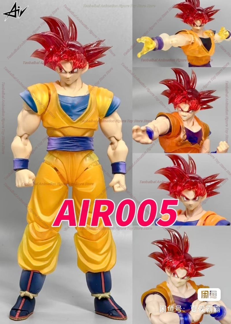 エアスタジオドラゴンボール SHF 赤神悟空ヘッド彫刻アクセ - Model Kit Wukong のレビューと価格