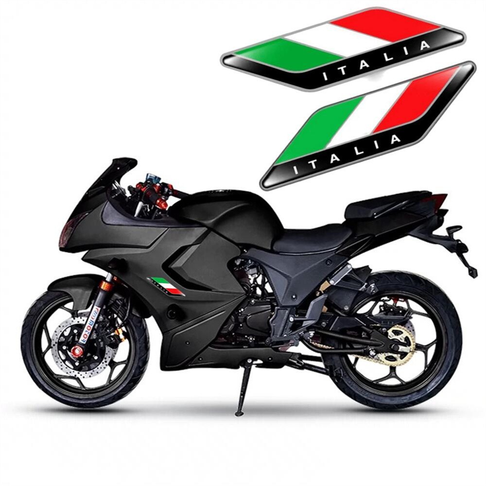 2 ピース/ペア 3D トリコロール旗エンブレムバッジすべて - Model Kit Vespa のレビューと価格