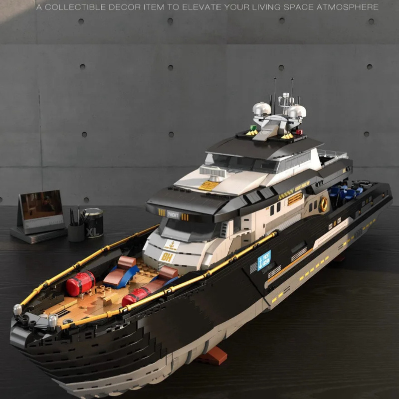 Reobrix 66103 ジャイアントラグジュアリーヨット - Model Kit Yacht のレビューと価格