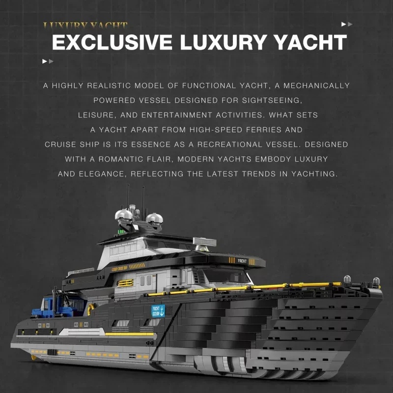 Reobrix 66103 ジャイアントラグジュアリーヨット - Model Kit Yacht のレビューと価格