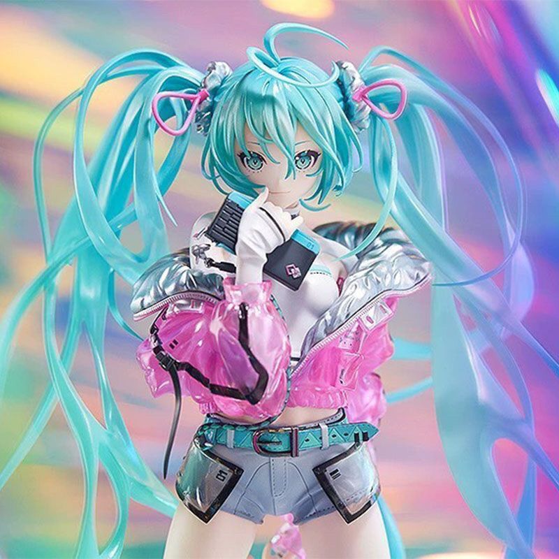 三矢山舞初音ミクツインテールフィギュア、可愛いアニメガール車 - Model Kit Anime Girl のレビューと価格