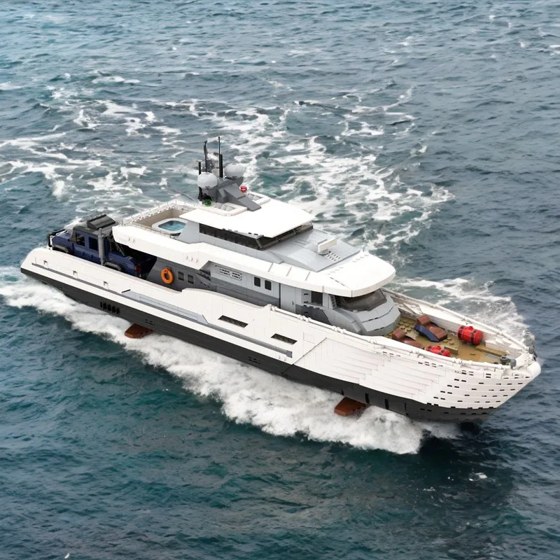 4367ピース ホワイト モック エクスプローラー ヨット  - Model Kit Yacht のレビューと価格