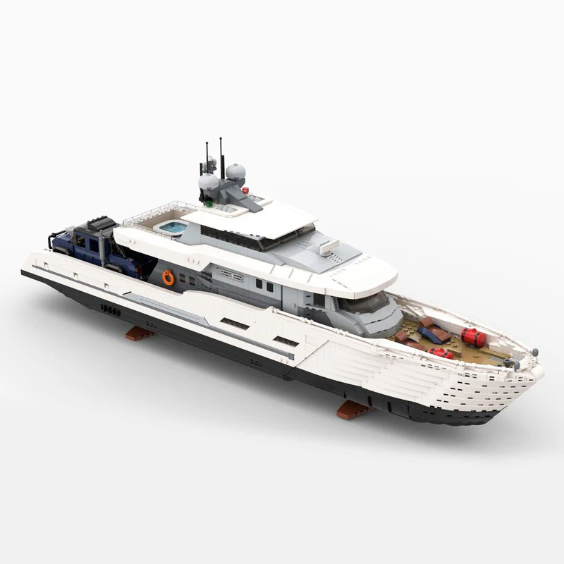 4367ピース ホワイト モック エクスプローラー ヨット  - Model Kit Yacht のレビューと価格