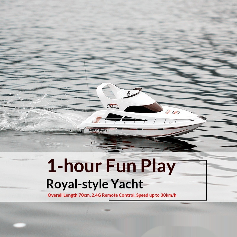 リモコン付き高級ヨット 特大70cm 長時間バッテリー駆動  - Model Kit Yacht のレビューと価格