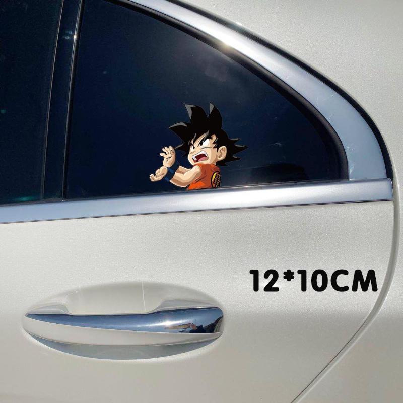 ドラゴンボール悟空アニメ防水カーステッカー バイク・車の窓装 - Model Kit Wukong のレビューと価格