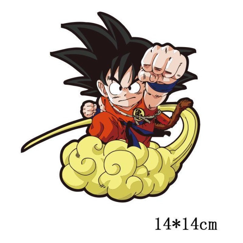 ドラゴンボール悟空アニメ防水カーステッカー バイク・車の窓装 - Model Kit Wukong のレビューと価格