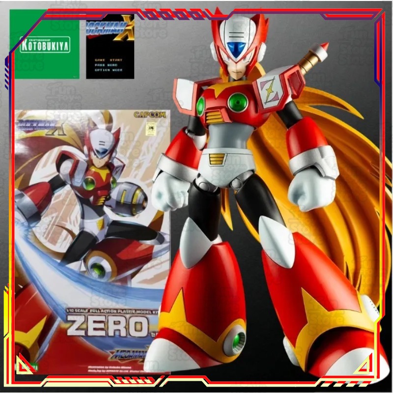 コトブキヤ メガマンX ゼロ 1st Ver ブラックゼロ  - Model Kit Ultraman Zero のレビューと価格