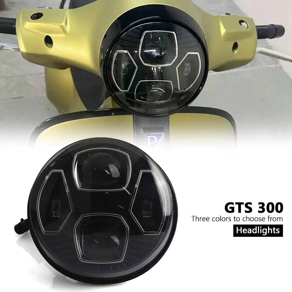 GTS300 LEDヘッドライト 新型バイクアクセサリー フ - Model Kit Vespa のレビューと価格