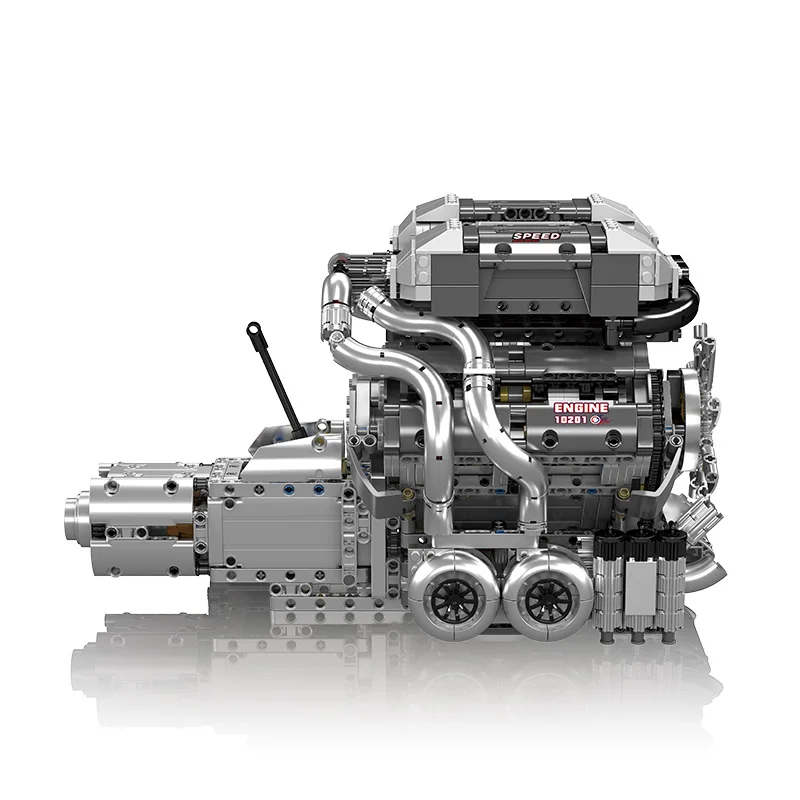 モールドキング10201スーパースポーツカーエンジンW16キ - Model Kit Engine のレビューと価格