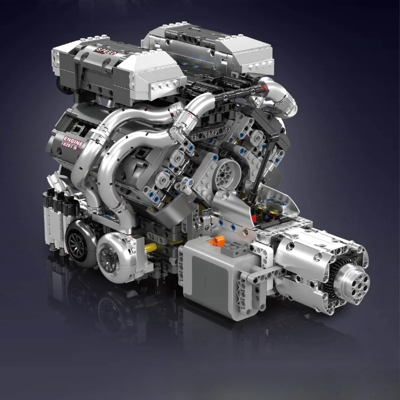 モールドキング10201スーパースポーツカーエンジンW16キ - Model Kit Engine のレビューと価格